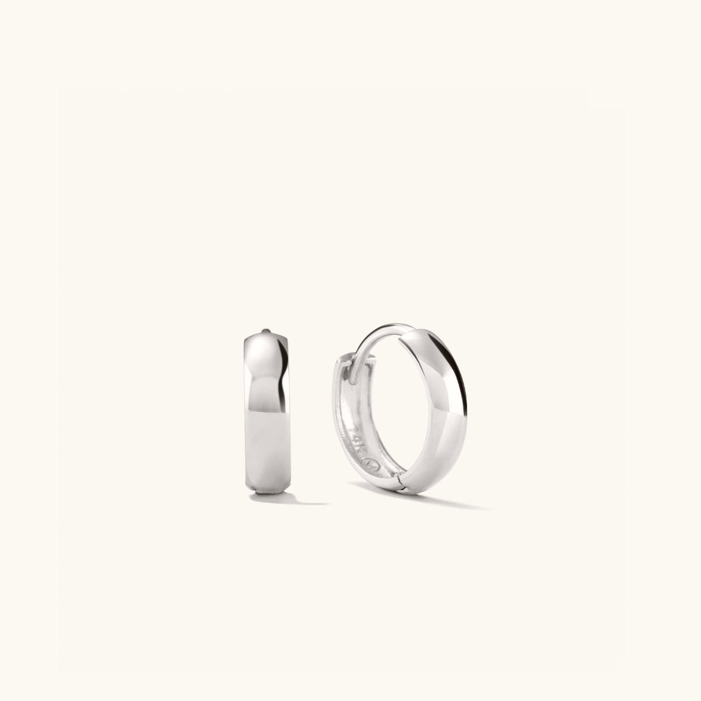 Bold Hoops Silver