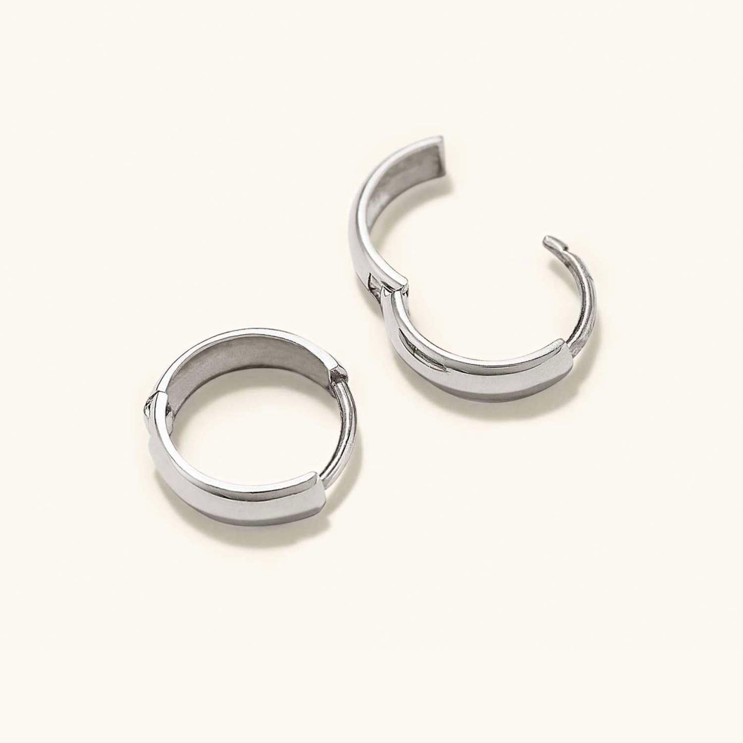 Bold Hoops Silver