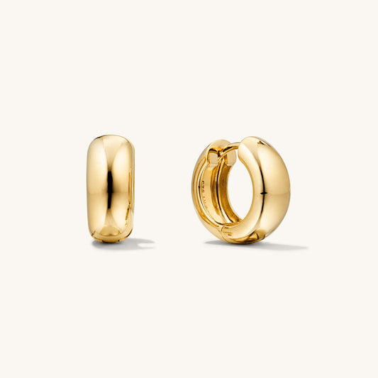 Chunky Hoops Gold