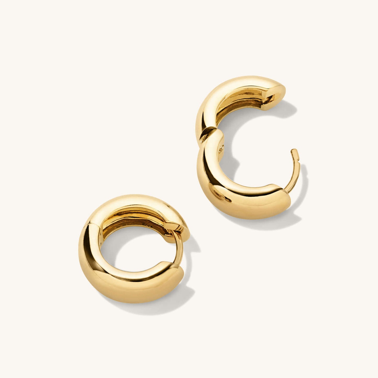 Chunky Hoops Gold