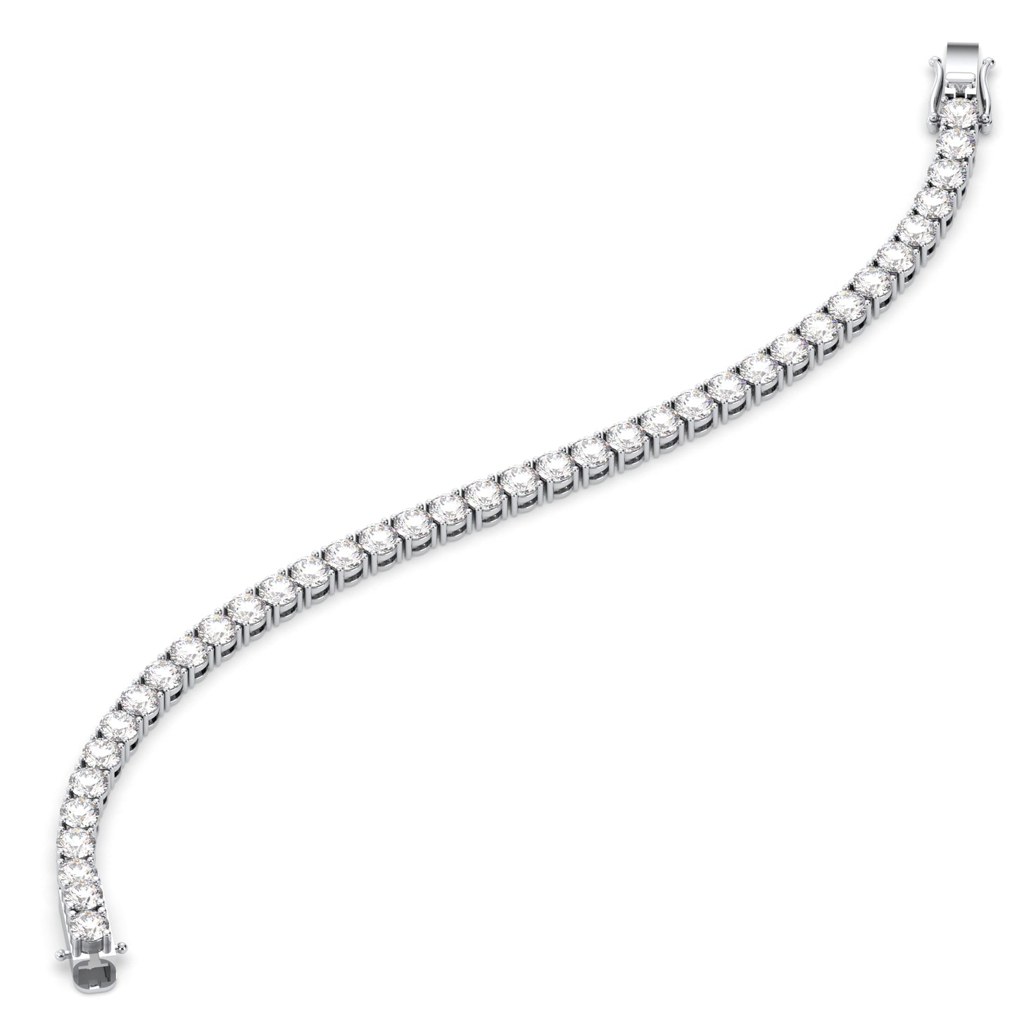 Round Tennis Bracelet