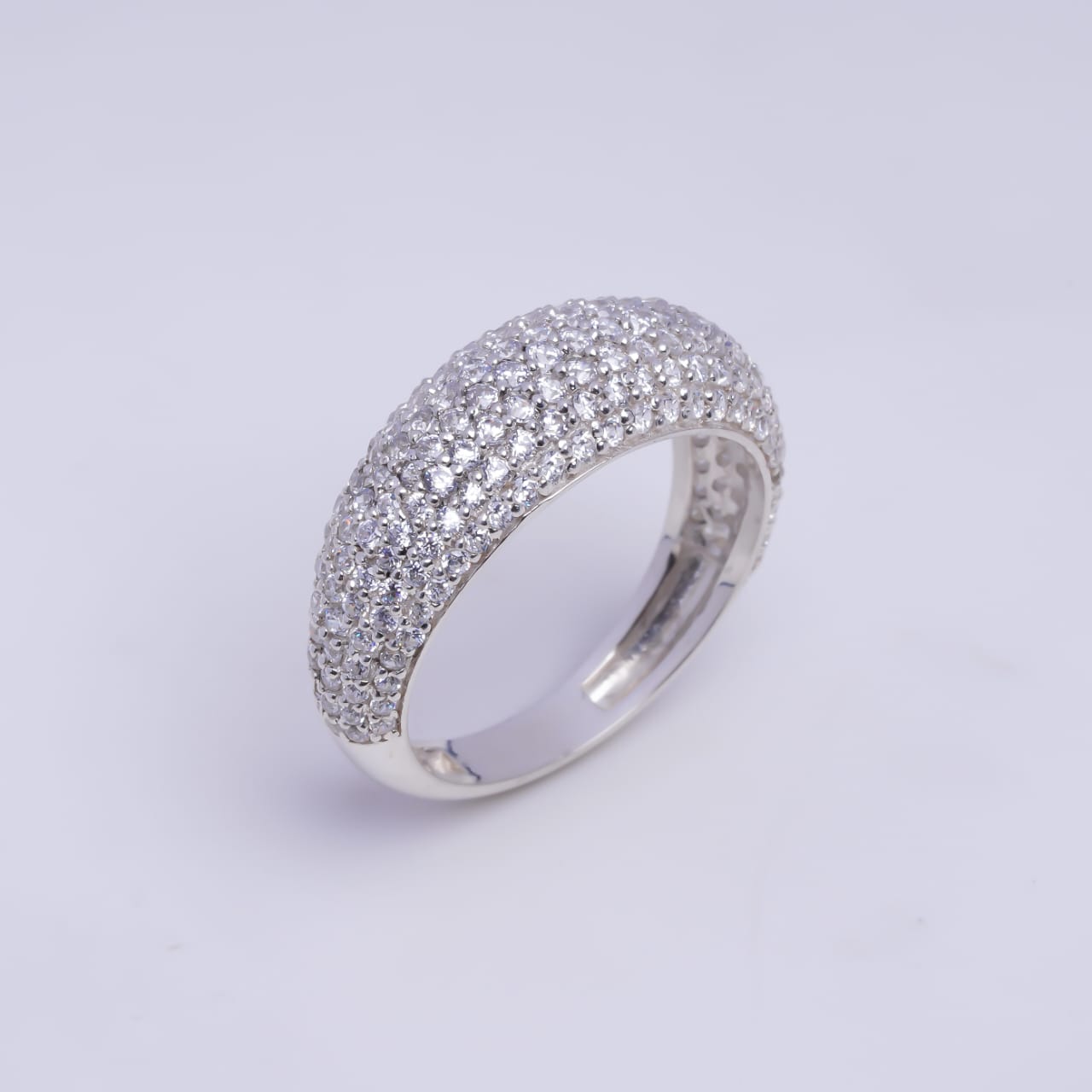 Pave Diamond Dome Ring